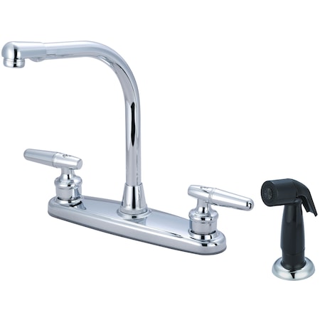 Olympia Two Handle Kitchen Faucet in Chrome K-5271